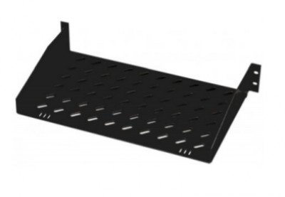 CHAROLA RACK GABINETE 19" 2U VENTILADA 35CM SOPORTA 50KG